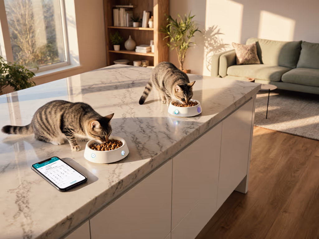 Fail-Safe Cat Feeding for Anxiety-Free Mealtimes