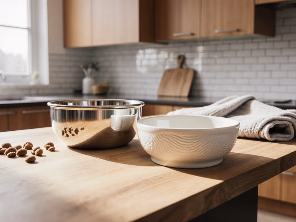 Ceramic vs Stainless Steel Cat Bowls: Beat Chin Acne Safely