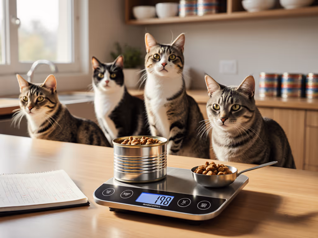 Canned Cat Food Portions: Science-Backed Measurement Strategies