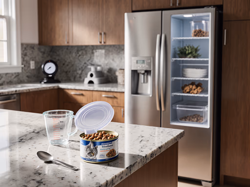 Storing Opened Canned Cat Food: Refrigeration & Freshness