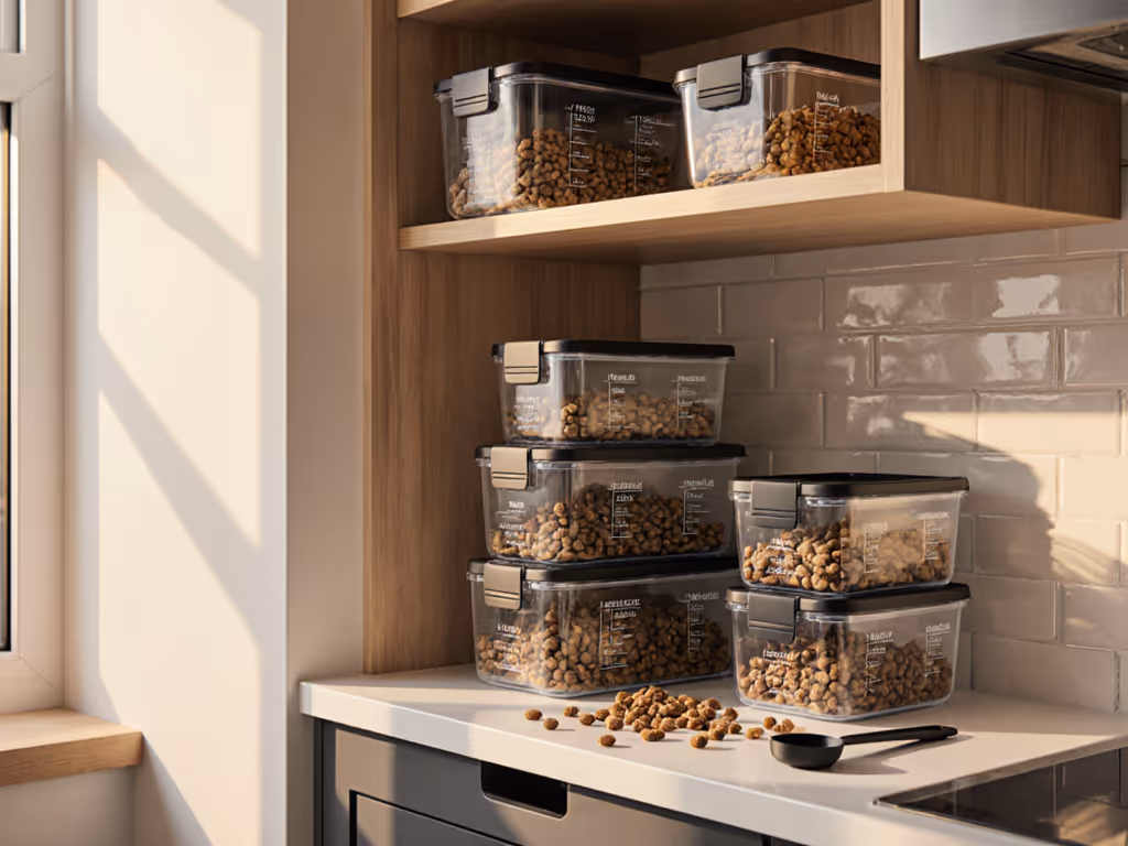 Best Affordable Pet Food Storage: Space-Saving Solutions