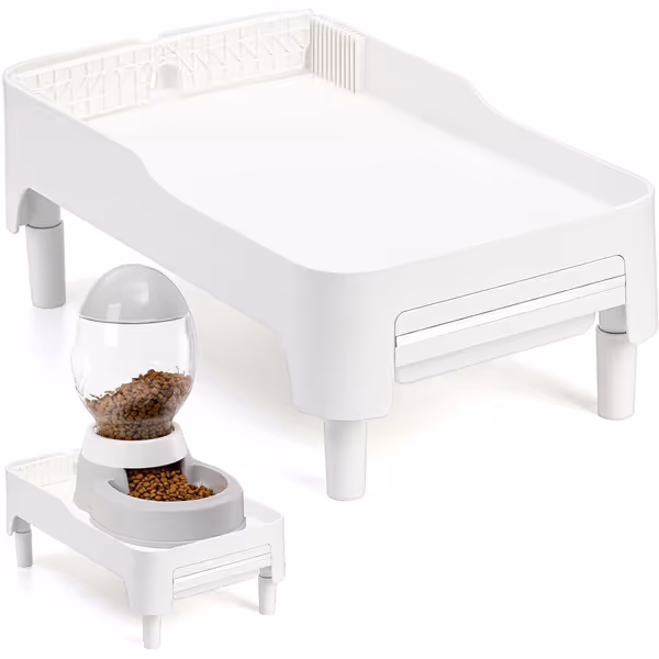 Youeon Raised Pet Feeder Stand